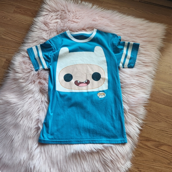 Adventure Time Finn the Human Funko Pop T-Shirt - Picture 3 of 4